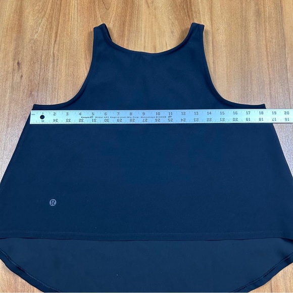 Lululemon Athletica Black Asymmetrical Sleeveless Tank - Picture 6 of 6